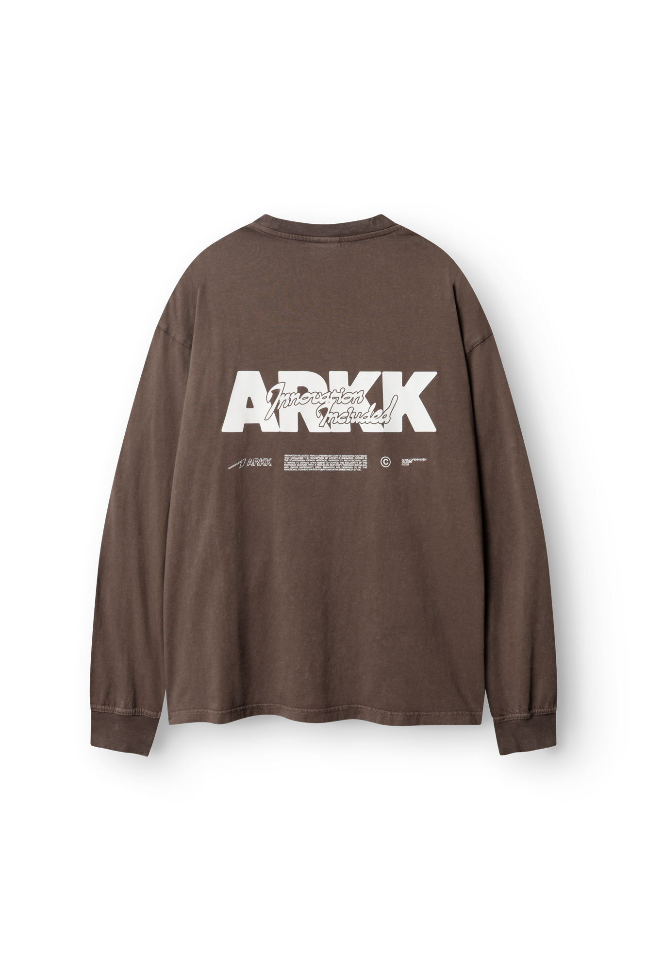 ARKK Apparel ARKK Boxy Crew 2.0 | Faded Brown Crewneck